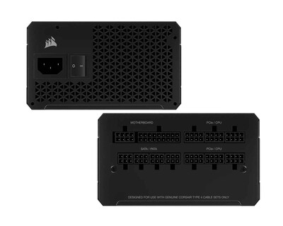 Foto 2 | Fuente Corsair RM1000E color Negro 1000 W 80 PLUS Gold Modular CP-9020250-NA