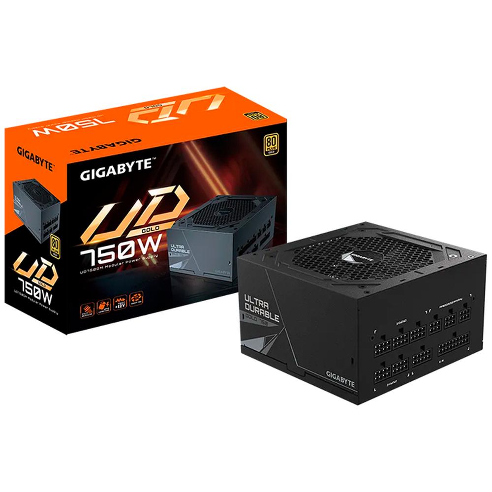 Fuente de Poder PC 750w Gamer Gigabyte 80 Plus Gold GP-UD850GM