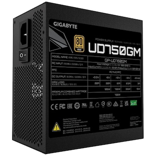 Foto 2 | Fuente de Poder PC 750w Gamer Gigabyte 80 Plus Gold GP-UD850GM