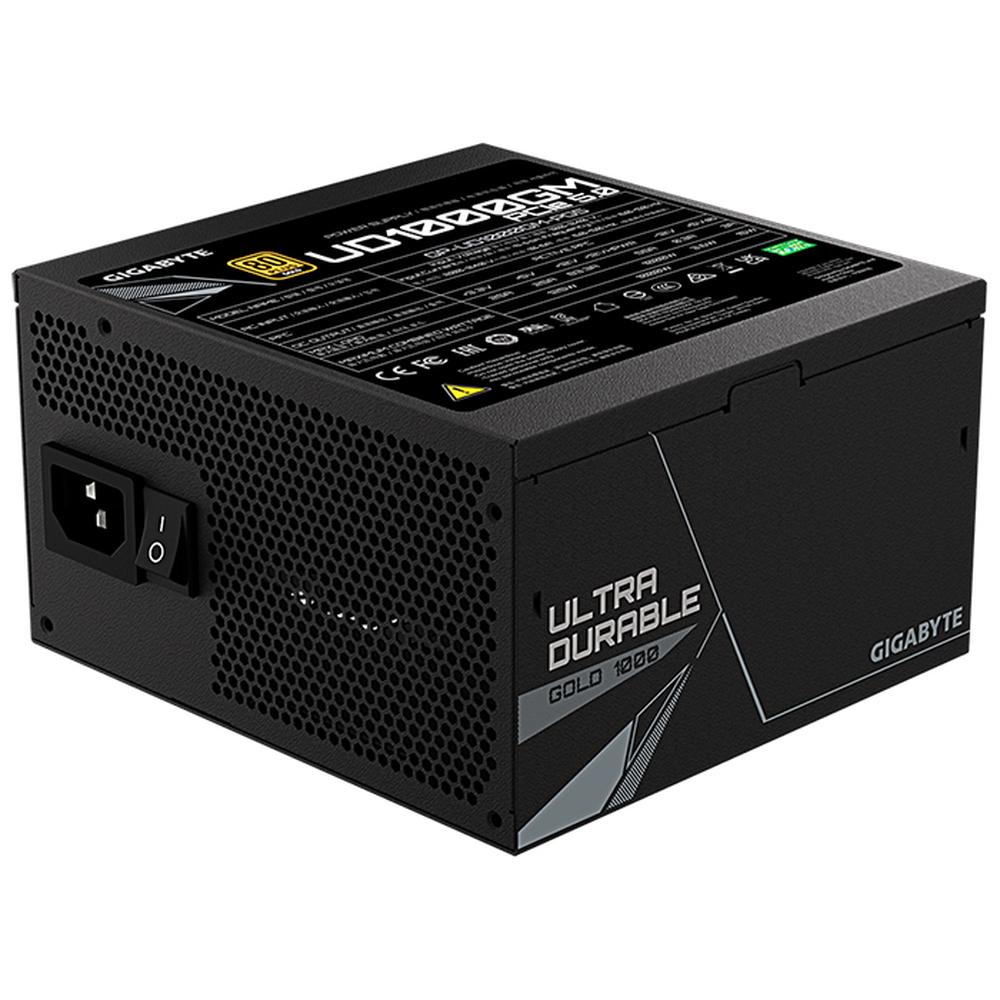 Foto 4 | Fuente de Poder Pc 1000w Gamer Gigabyte 80 Plus Gold Gp-ud1000gm Pg5 color Negro