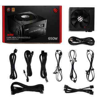 Foto 5 | Fuente De Poder Pc Gamer Xpg Core Reactor 650w Modular 80 Plus Gold color Negro