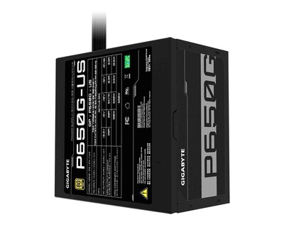 Foto 2 | Fuente Gigabyte P650G color Negro 650W 80Plus Gold Atx
