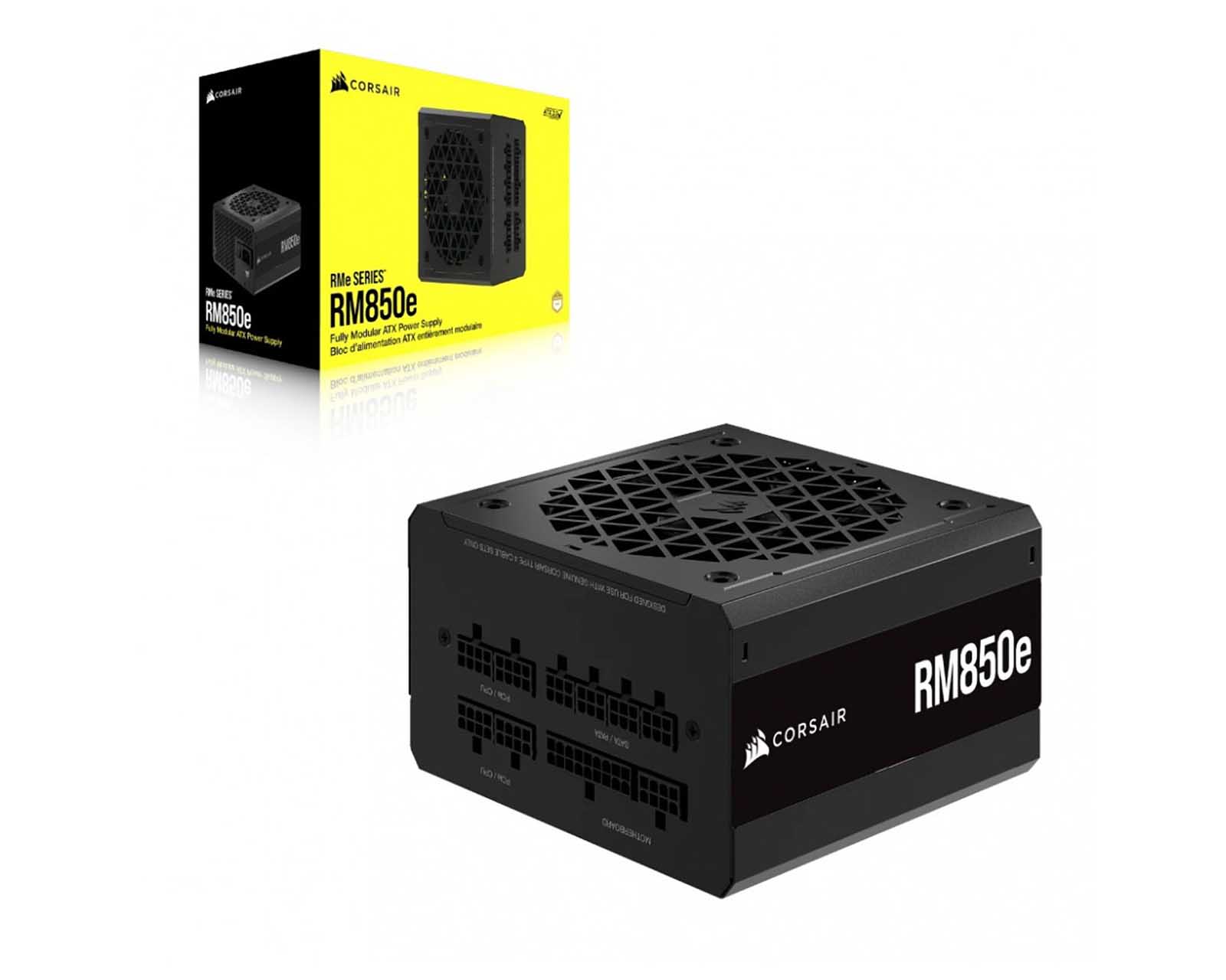 Foto 1 | Fuente de Poder Corsair RM850e 80 Plus Gold 24-pin ATX 120mm 850w