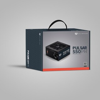 Foto 5 | Fuente de Poder PC 550w Gamer Balam Rush Pulsar 550PR 80 Plus White No Modular Negro BR-937726