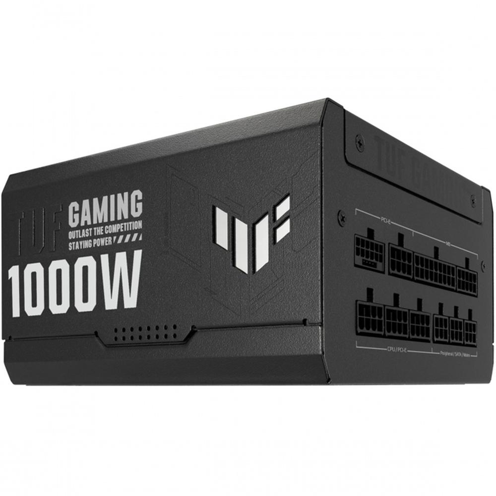 Foto 4 pulgar | Fuente de Poder PC Gamer 1000W ASUS Tuf Gaming 1000G 80 Plus Gold ATX Modular TUF-GAMING-1000G Negro