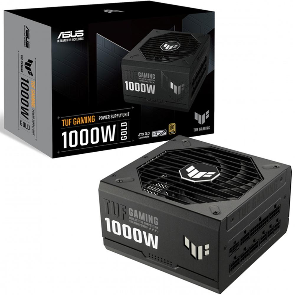 Foto 7 pulgar | Fuente de Poder PC Gamer 1000W ASUS Tuf Gaming 1000G 80 Plus Gold ATX Modular TUF-GAMING-1000G Negro