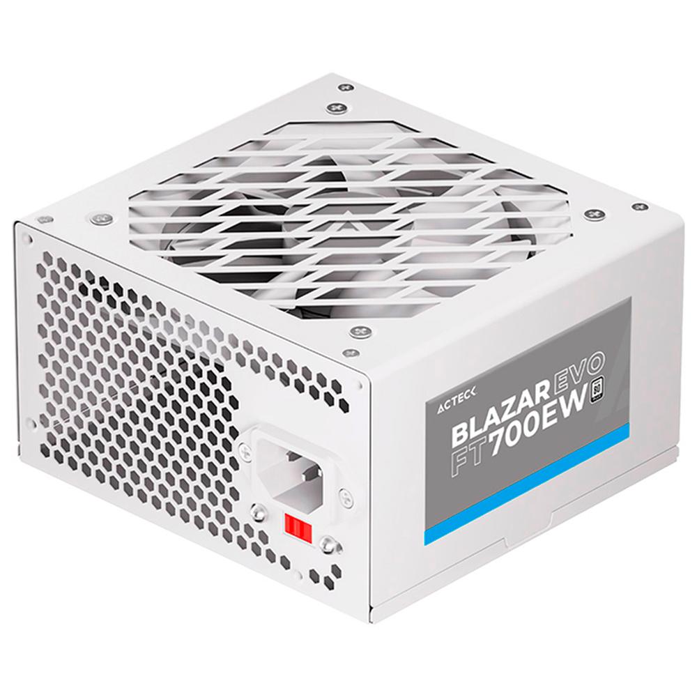 Foto 1 | Fuente De Poder Pc 700w Gamer Acteck Blazar Evo Ft700ew Es-05004eb Color Blanco