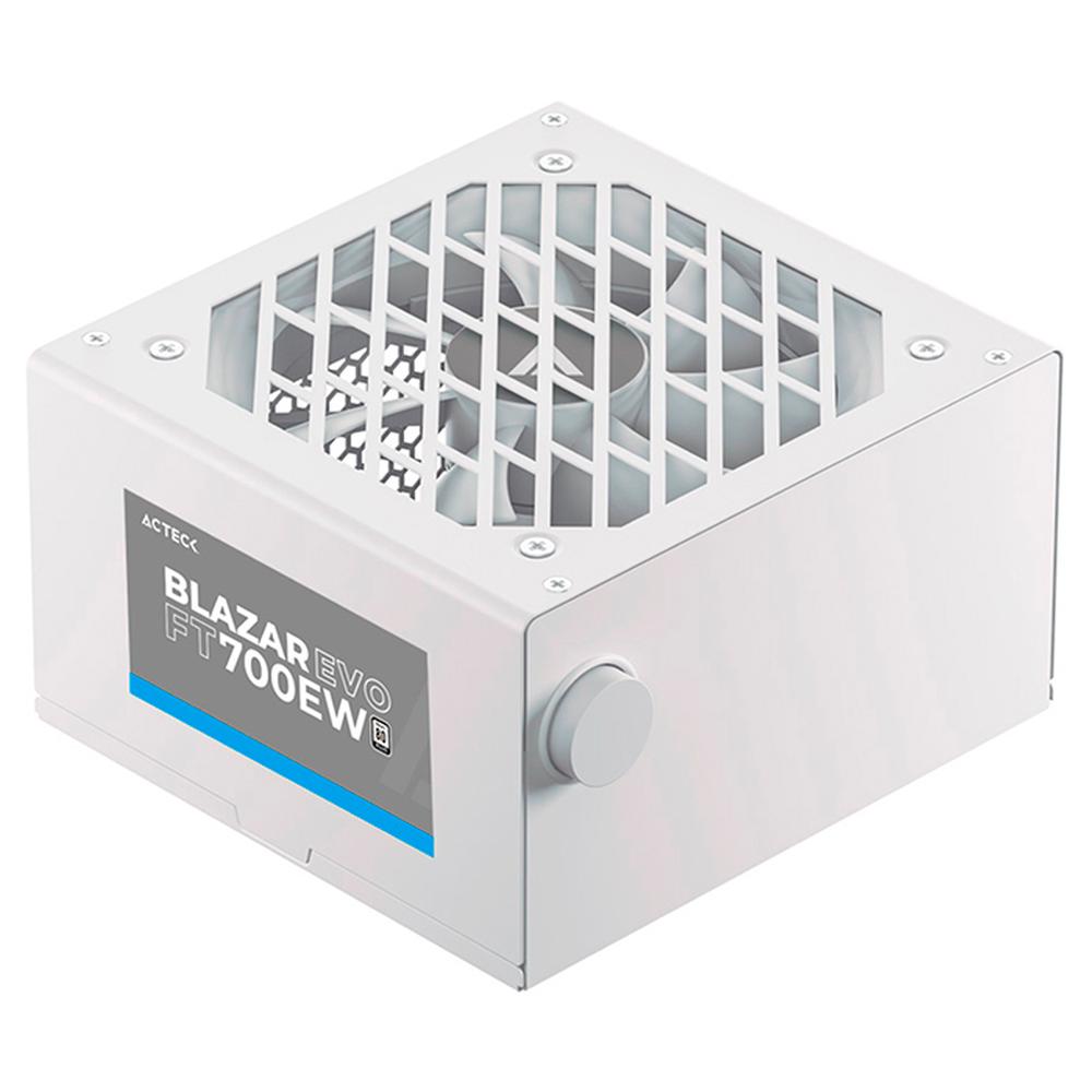 Foto 4 | Fuente De Poder Pc 700w Gamer Acteck Blazar Evo Ft700ew Es-05004eb Color Blanco