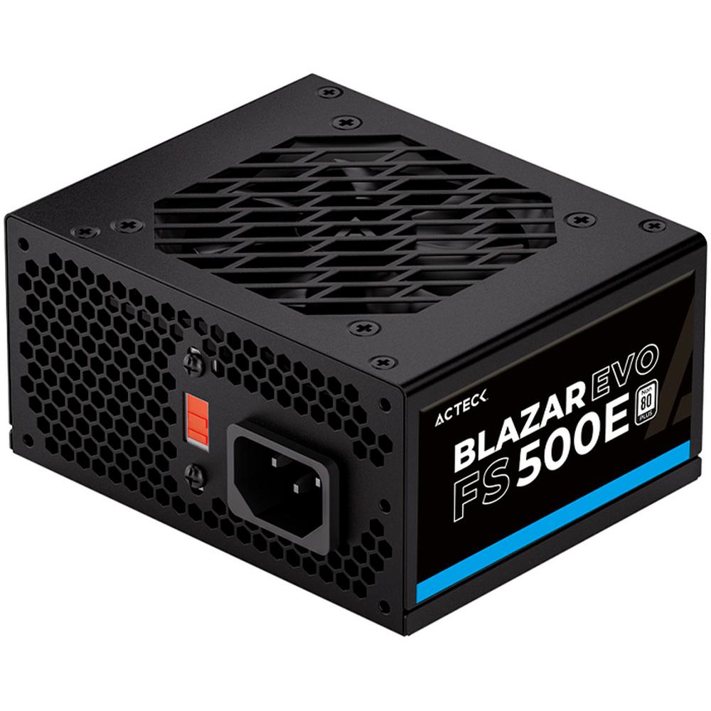 Fuente de Poder Acteck Pc 500w Blazar Evo Fs500e Slim Micro Atx Es-05002e Negro $449