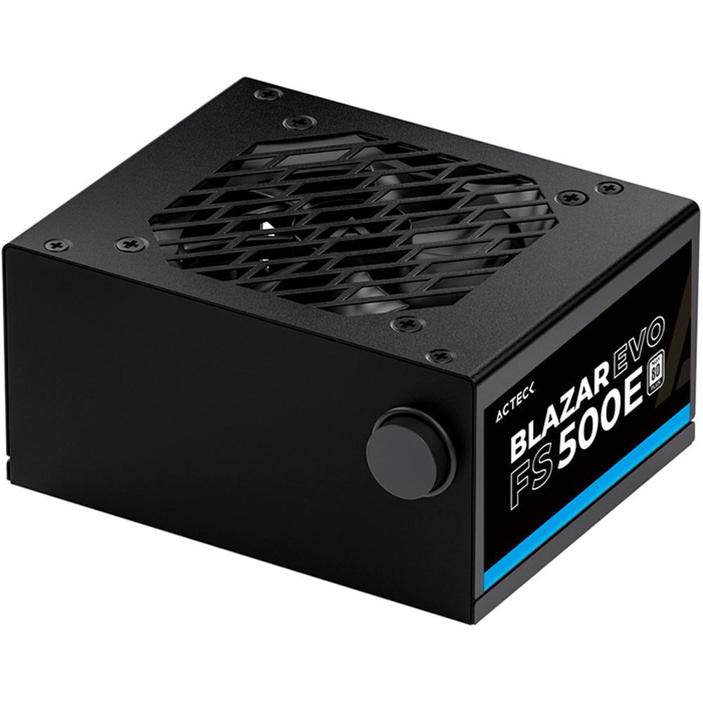 Foto 5 pulgar | Fuente de Poder Acteck Pc 500w Blazar Evo Fs500e Slim Micro Atx Es-05002e Negro