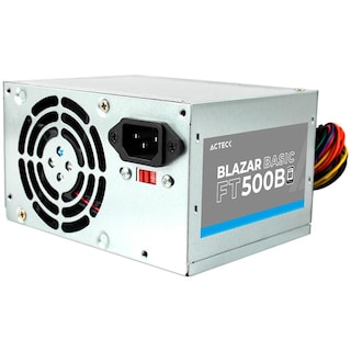 Foto 1 | Fuente de Poder Pc 500w Acteck Blazar Basic Ft500b Atx Plata