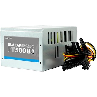 Foto 2 | Fuente de Poder Pc 500w Acteck Blazar Basic Ft500b Atx Plata