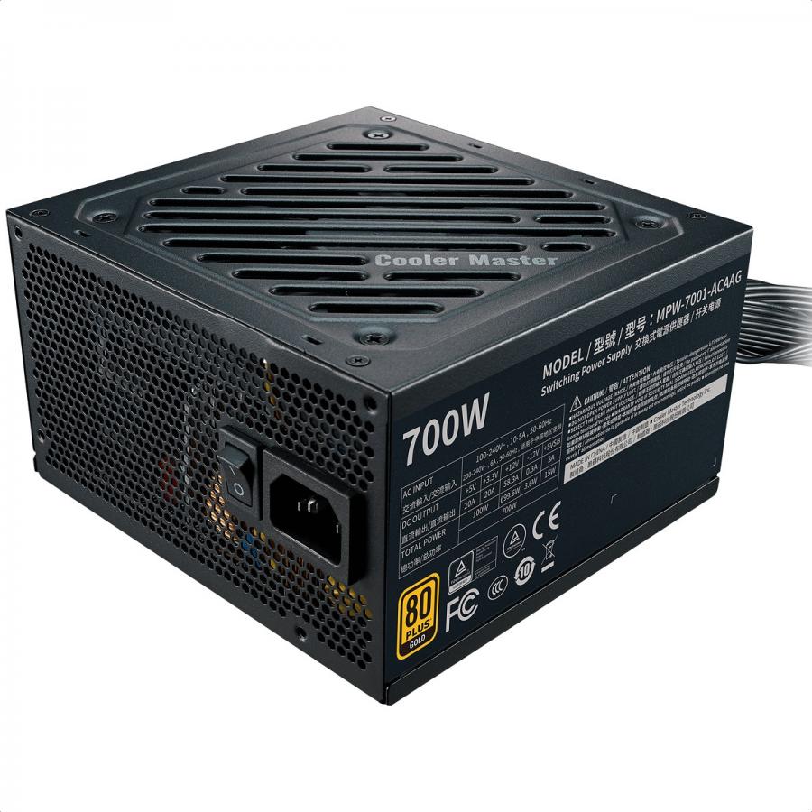 Foto 3 pulgar | Fuente De Poder Cooler Master G700 Gold 80 Plus 700w Mpw-7001-acaag-u2