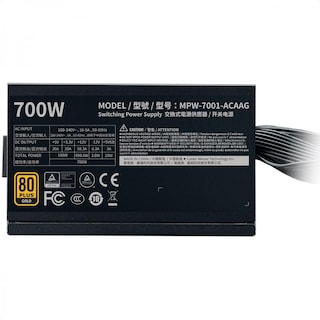 Foto 5 | Fuente De Poder Cooler Master G700 Gold 80 Plus 700w Mpw-7001-acaag-u2