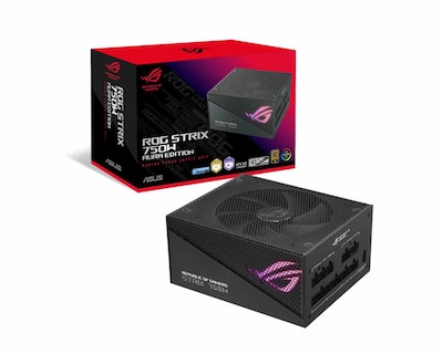Foto 1 | Fuente De Poder Asus Rog Strix Gold Edición Aura 80 Plus Gold, 20+4 Pin Atx, 135mm, 750w
