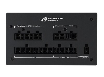 Foto 4 | Fuente De Poder Asus Rog Strix Gold Aura Edition 80 Plus Gold, 20+4 Pin Atx, 135mm, 850w