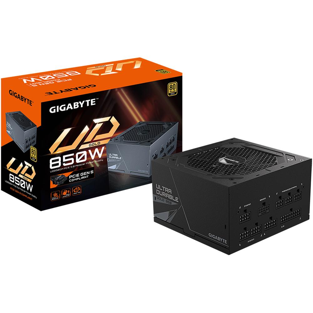 Fuente De Poder Pc 850w Gamer Gigabyte 80 Plus Gold Modular Gp-ud850gm Pg5