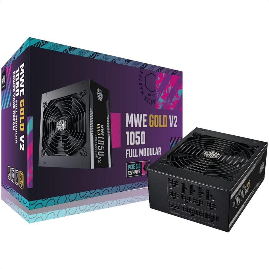 Foto 2 pulgar | Fuente de Poder Cooler Master Mwe Gold 1050 V2 Modular 1050w 80 Plus Mpe-a501-afcag-3u2