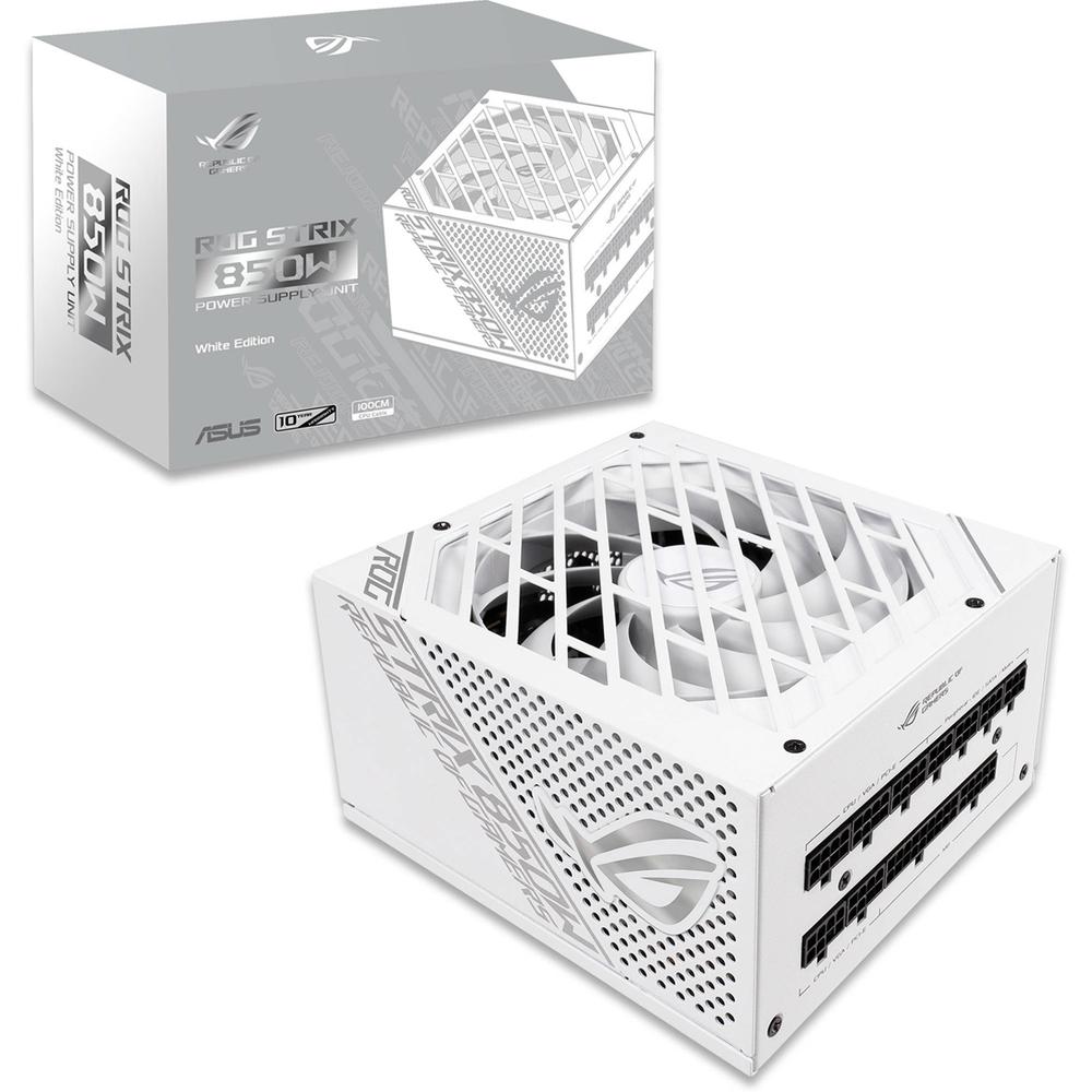Foto 2 pulgar | Fuente de Poder Pc 850w Gamer Asus Rog Strix 80 Plus Gold Modular Rog-strix-850g-white