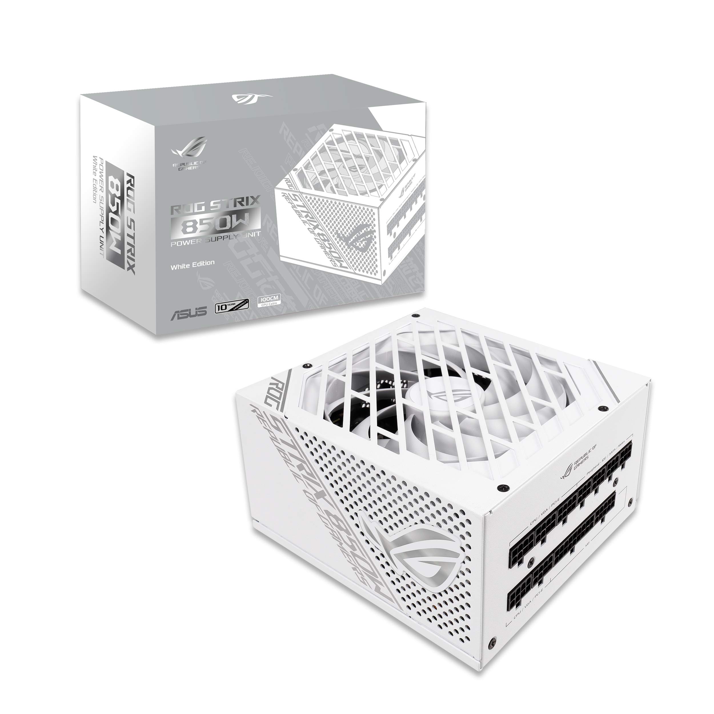 Foto 2 pulgar | Fuente De Alimentación Asus Rog Strix 850w White 80 Plus Gold - Venta Internacional