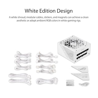 Foto 2 | Fuente De Alimentación Asus Rog Strix 850w White 80 Plus Gold - Venta Internacional