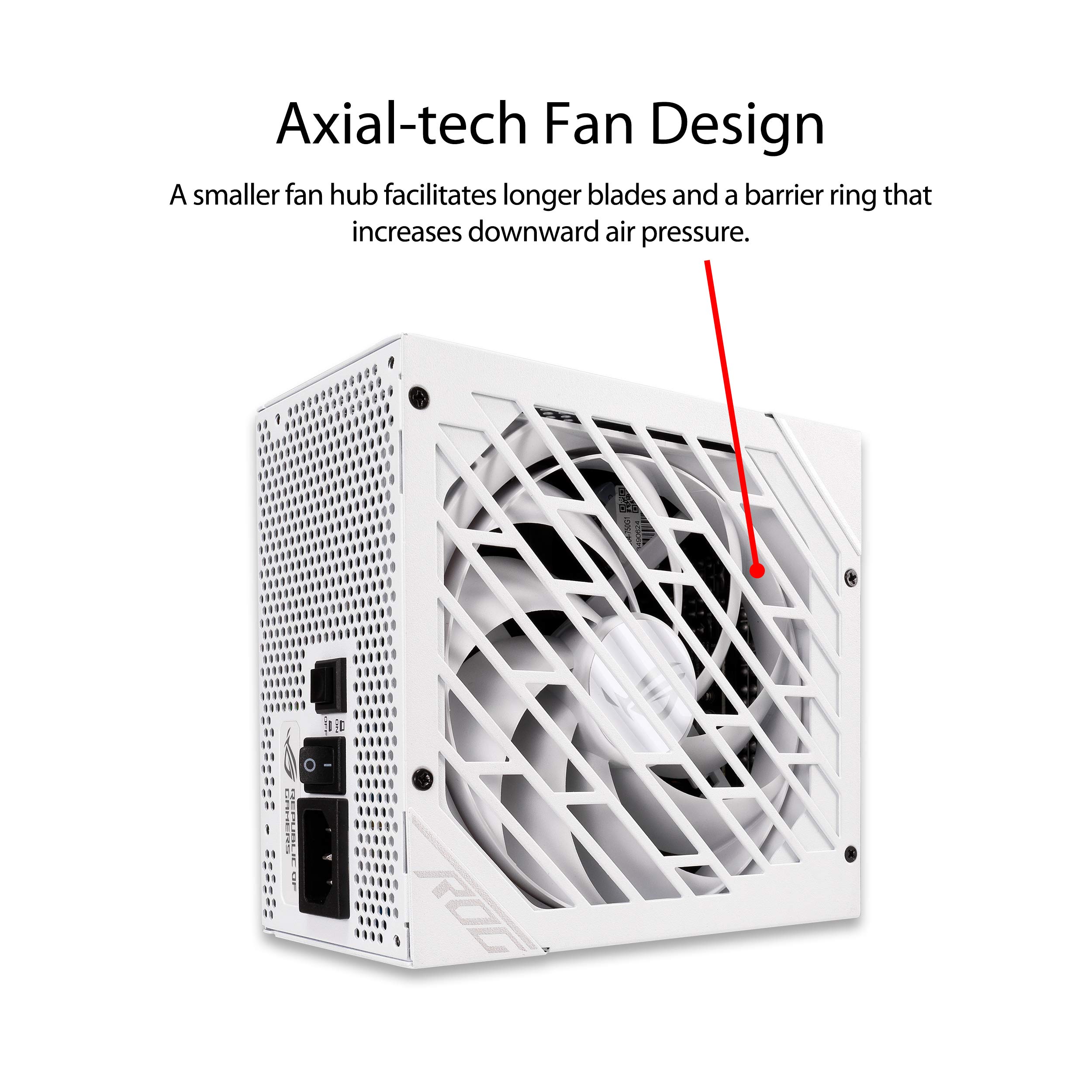 Foto 5 pulgar | Fuente De Alimentación Asus Rog Strix 850w White 80 Plus Gold - Venta Internacional