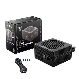 Foto 3 | Fuente de Alimentación MSI Mag A750BN Pcie 5 Gaming 750w 80 Plus Bronze - Venta Internacional
