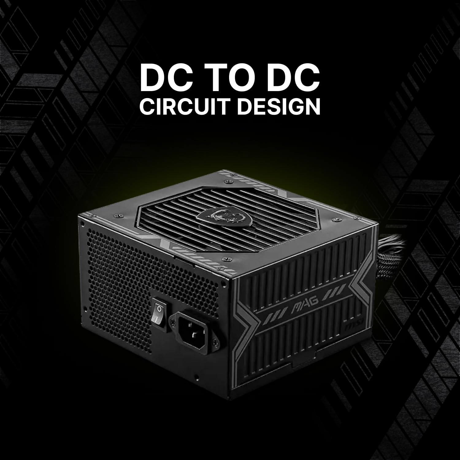 Foto 5 | Fuente de Alimentación MSI Mag A750BN Pcie 5 Gaming 750w 80 Plus Bronze - Venta Internacional