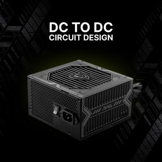 Foto 5 | Fuente de Alimentación MSI Mag A750BN Pcie 5 Gaming 750w 80 Plus Bronze - Venta Internacional