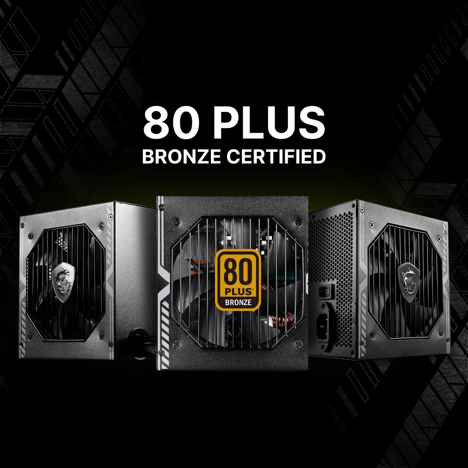 Foto 6 | Fuente de Alimentación MSI Mag A750BN Pcie 5 Gaming 750w 80 Plus Bronze - Venta Internacional
