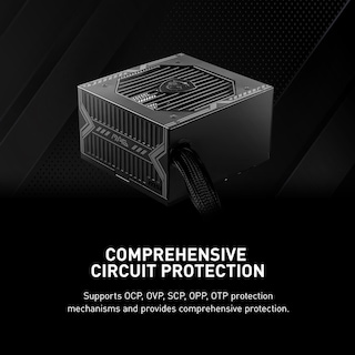 Foto 5 | Fuente de Alimentación para Juegos Msi Mag A550bn 550w 80 Plus Bronze - Venta Internacional