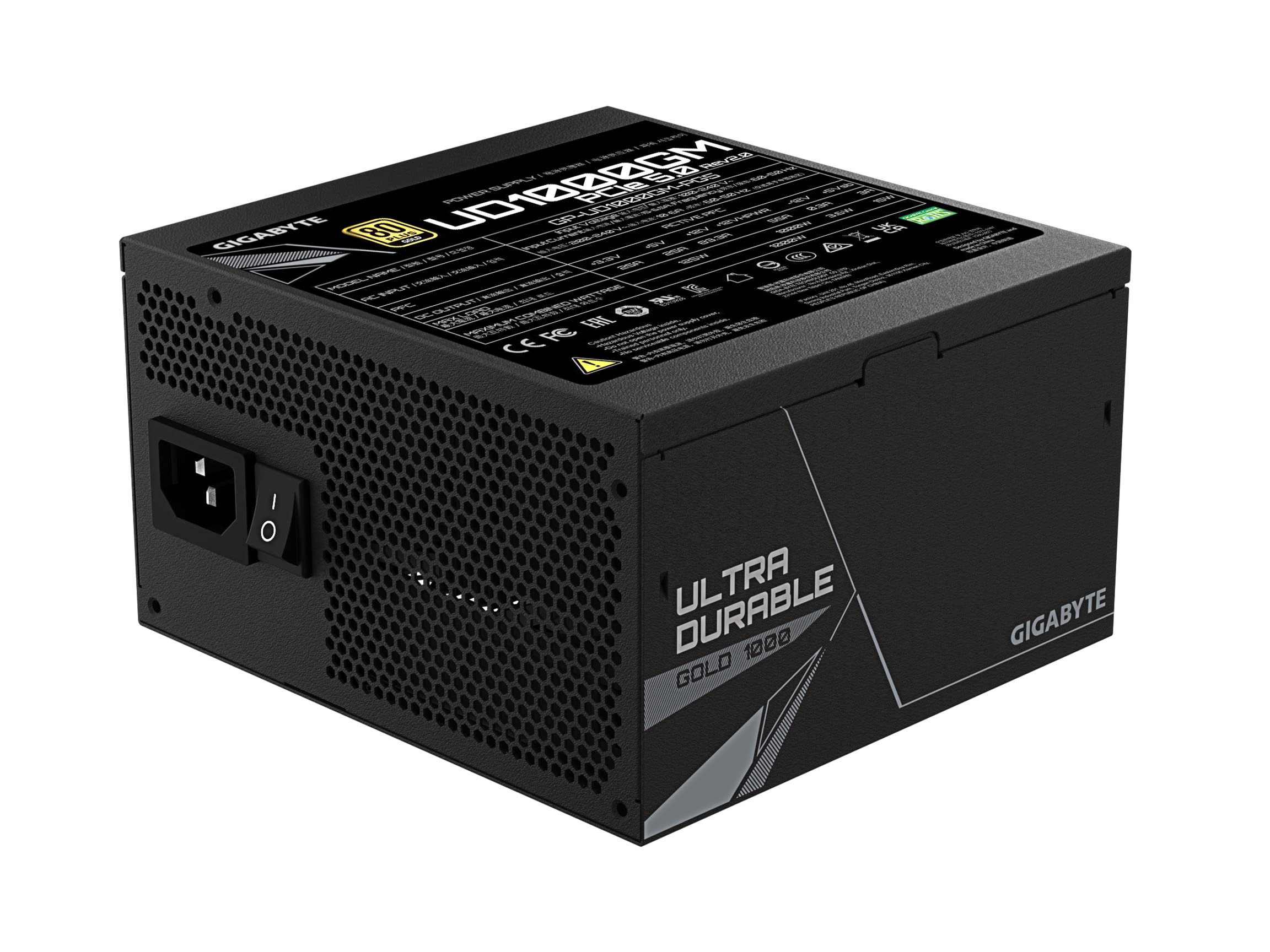 Foto 2 | Fuente de Alimentación Gigabyte Gp-ud1000gm Pg5 Rev2.0 1000w 80 Plus Gold - Venta Internacional