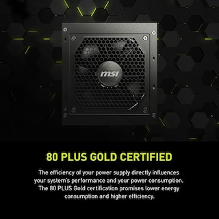Foto 5 | Fuente de Alimentación Msi Mag A750gl 750w 80 Plus Gold Totalmente Modular - Venta Internacional