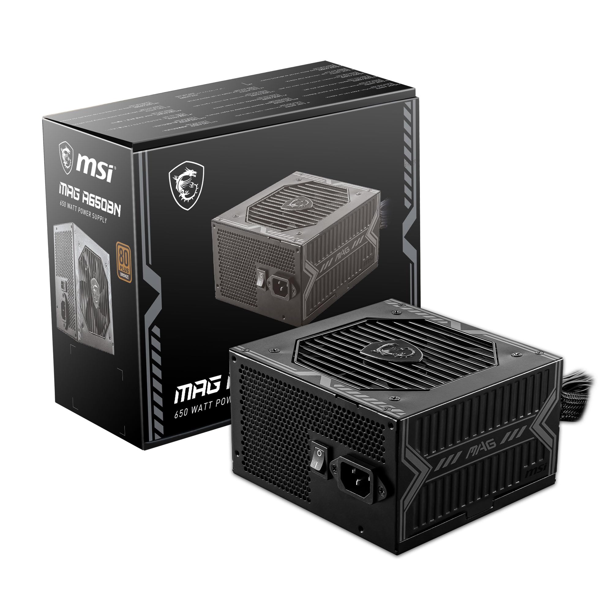 Foto 1 | Fuente de Alimentación para Juegos Msi Mag A650bn 650w 80 Plus Bronze - Venta Internacional