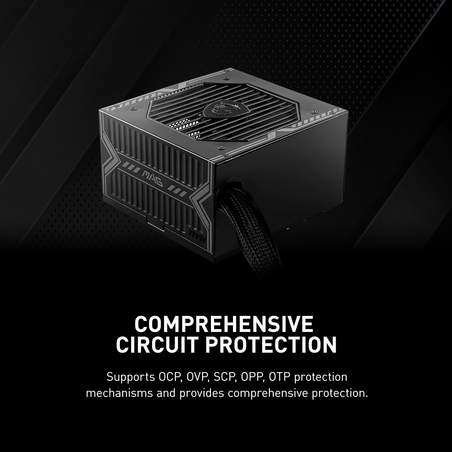 Foto 7 pulgar | Fuente de Alimentación para Juegos Msi Mag A650bn 650w 80 Plus Bronze - Venta Internacional