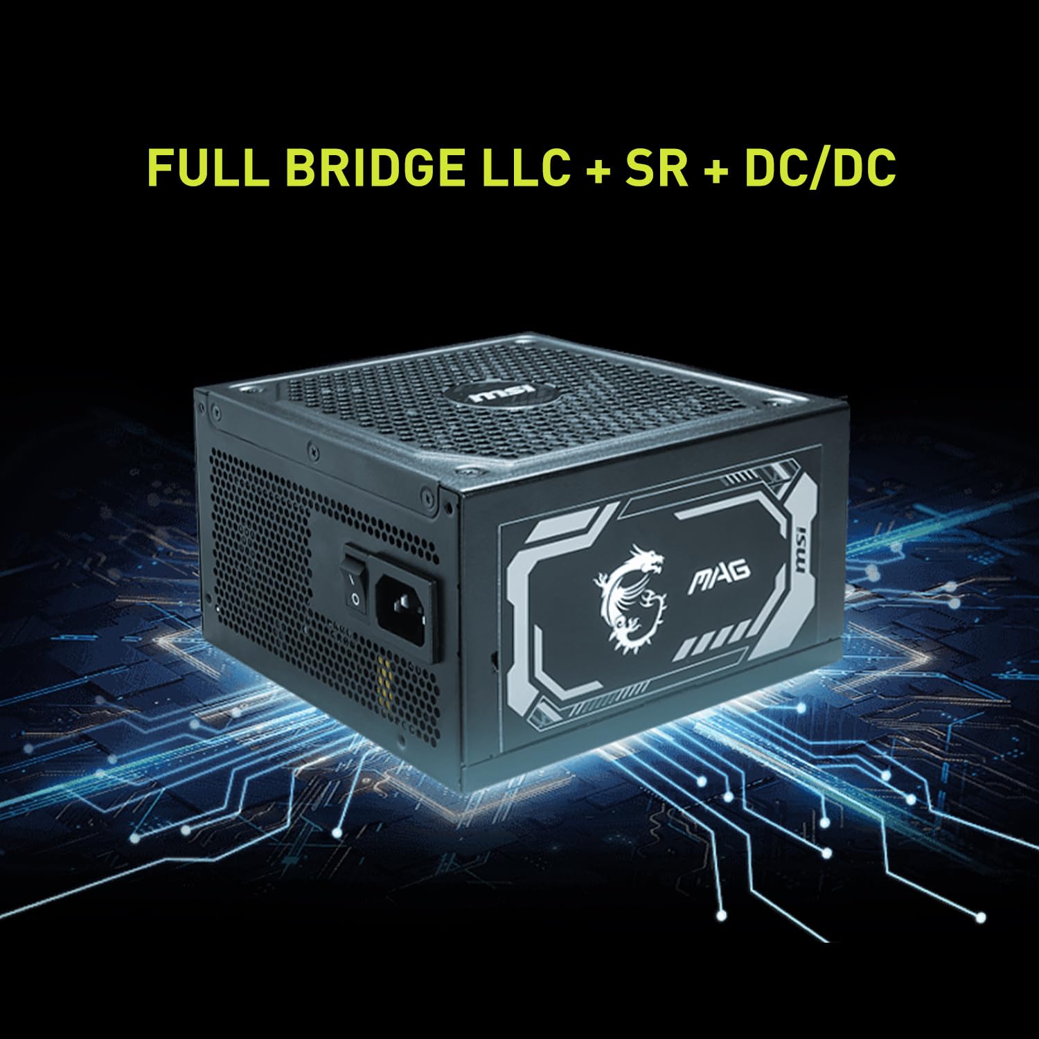 Foto 6 | Fuente de Alimentación Msi Mag A1000gl Pcie 5 1000w 80 Plus Gold - Venta Internacional
