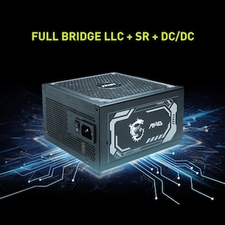 Foto 6 | Fuente de Alimentación Msi Mag A1000gl Pcie 5 1000w 80 Plus Gold - Venta Internacional