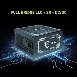Foto 6 | Fuente de Alimentación Msi Mag 1250gl Pcie 5 Gaming 1250w 80 Plus Gold - Venta Internacional
