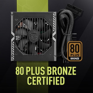 Foto 4 | Fuente De Alimentación Msi Mag A650be Gaming 650w 80 Plus Bronze - Venta Internacional.