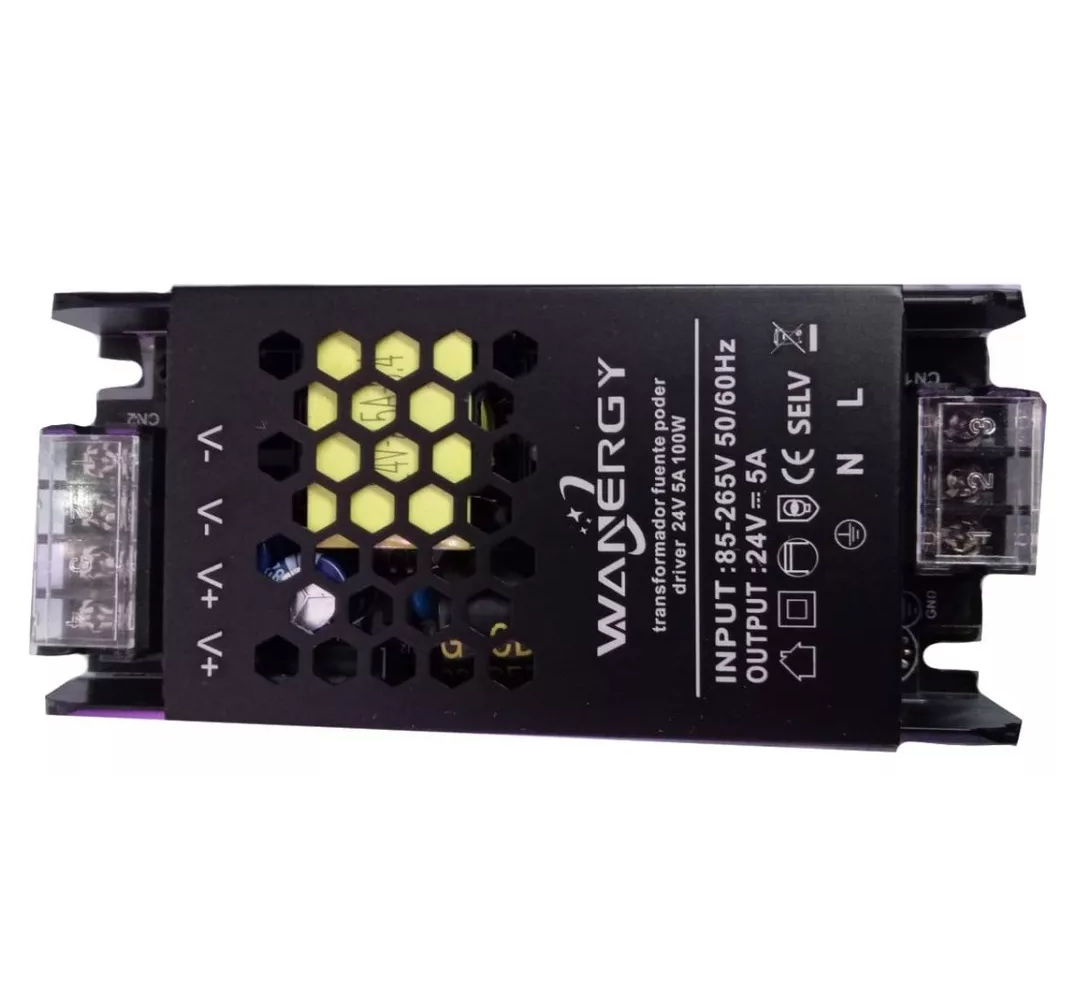 Foto 3 | Transformador Fuente De Poder Driver 24v 5a 100w