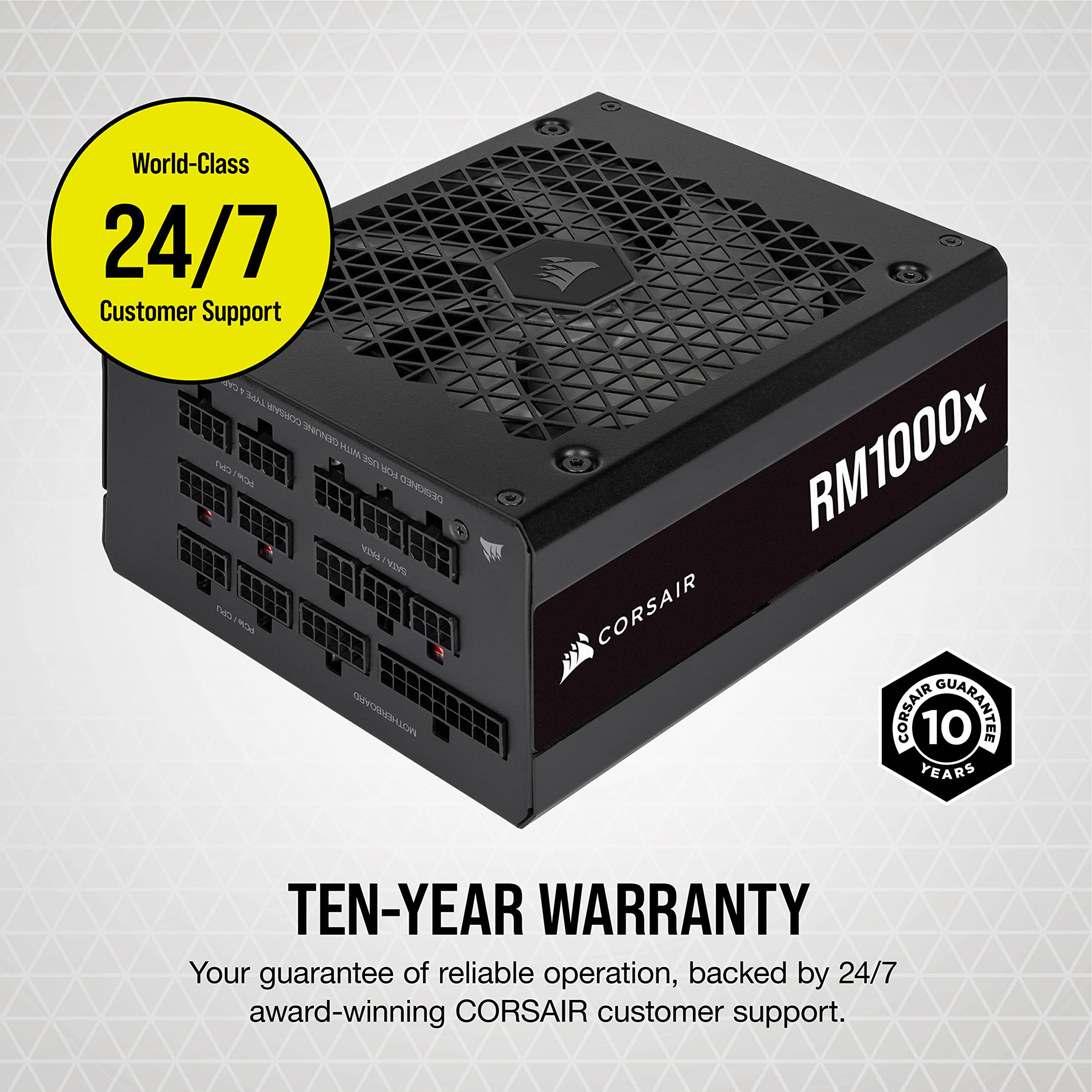 Foto 7 pulgar | Fuente De Alimentación Corsair Rm1000x 80 Plus Gold 1000w Atx Black - Venta Internacional.