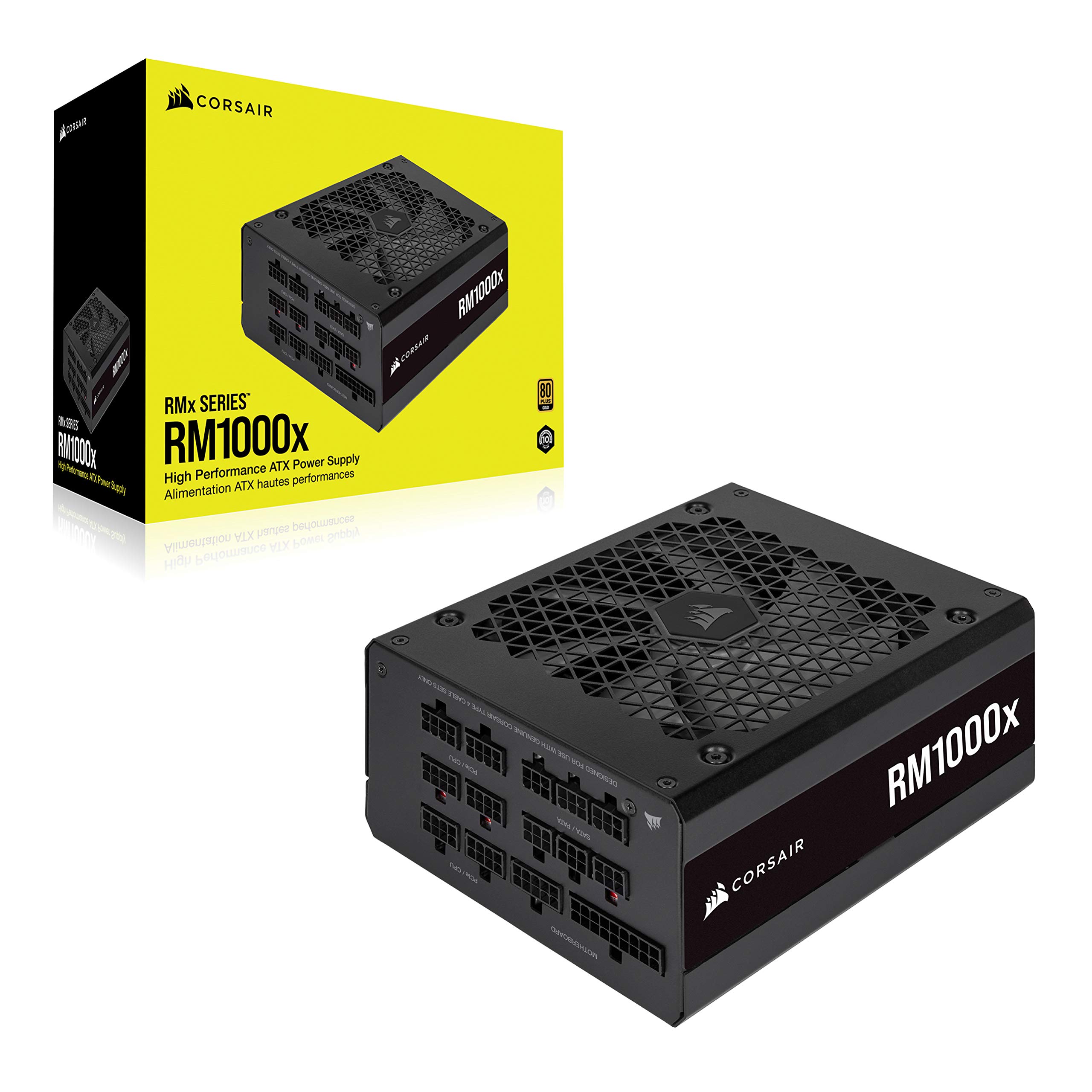 Foto 8 pulgar | Fuente De Alimentación Corsair Rm1000x 80 Plus Gold 1000w Atx Black - Venta Internacional.