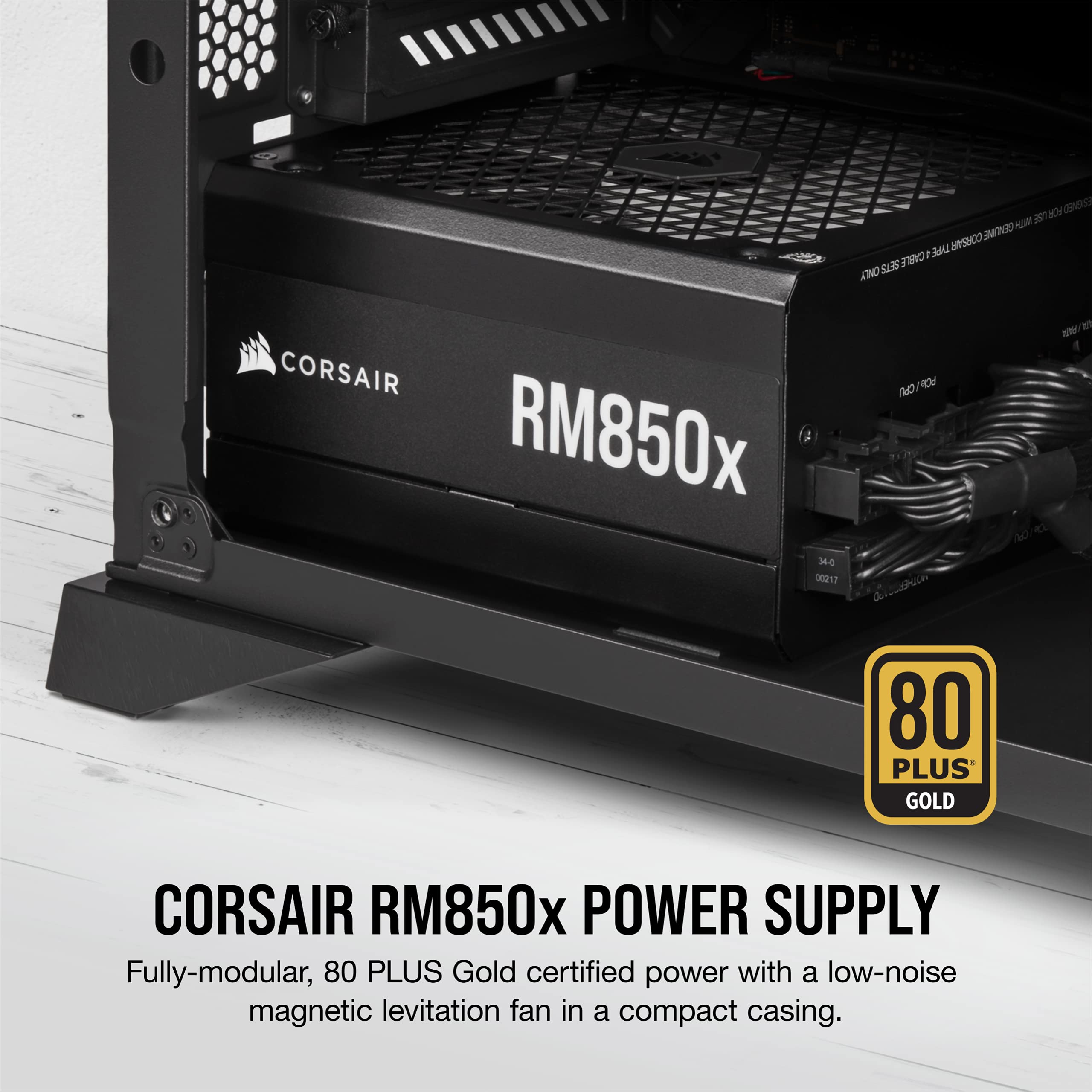 Foto 3 pulgar | Fuente De Alimentación Corsair Rm850x Totalmente Modular Atx 80 Plus Gold - Venta Internacional.