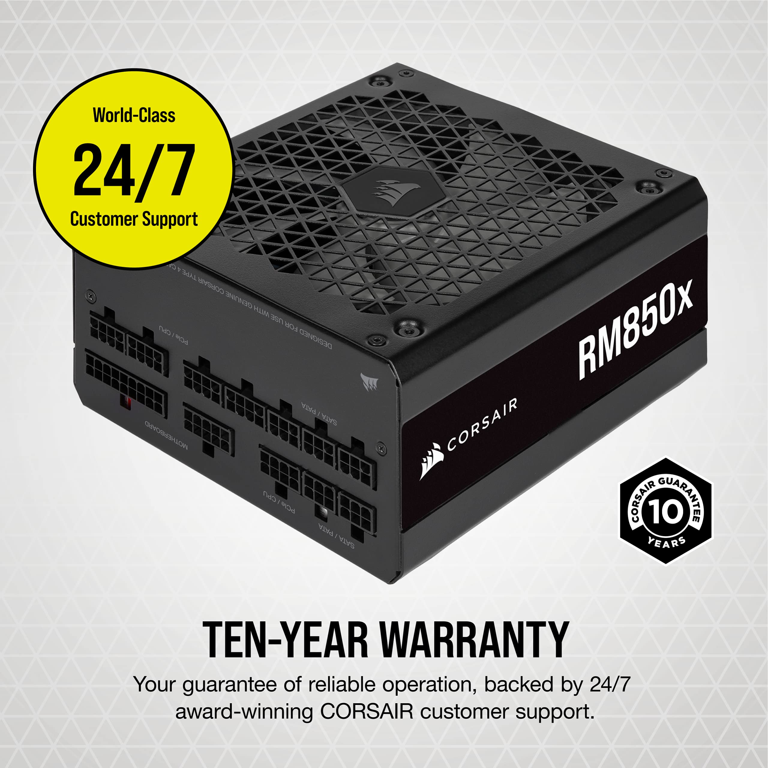 Foto 7 pulgar | Fuente De Alimentación Corsair Rm850x Totalmente Modular Atx 80 Plus Gold - Venta Internacional.