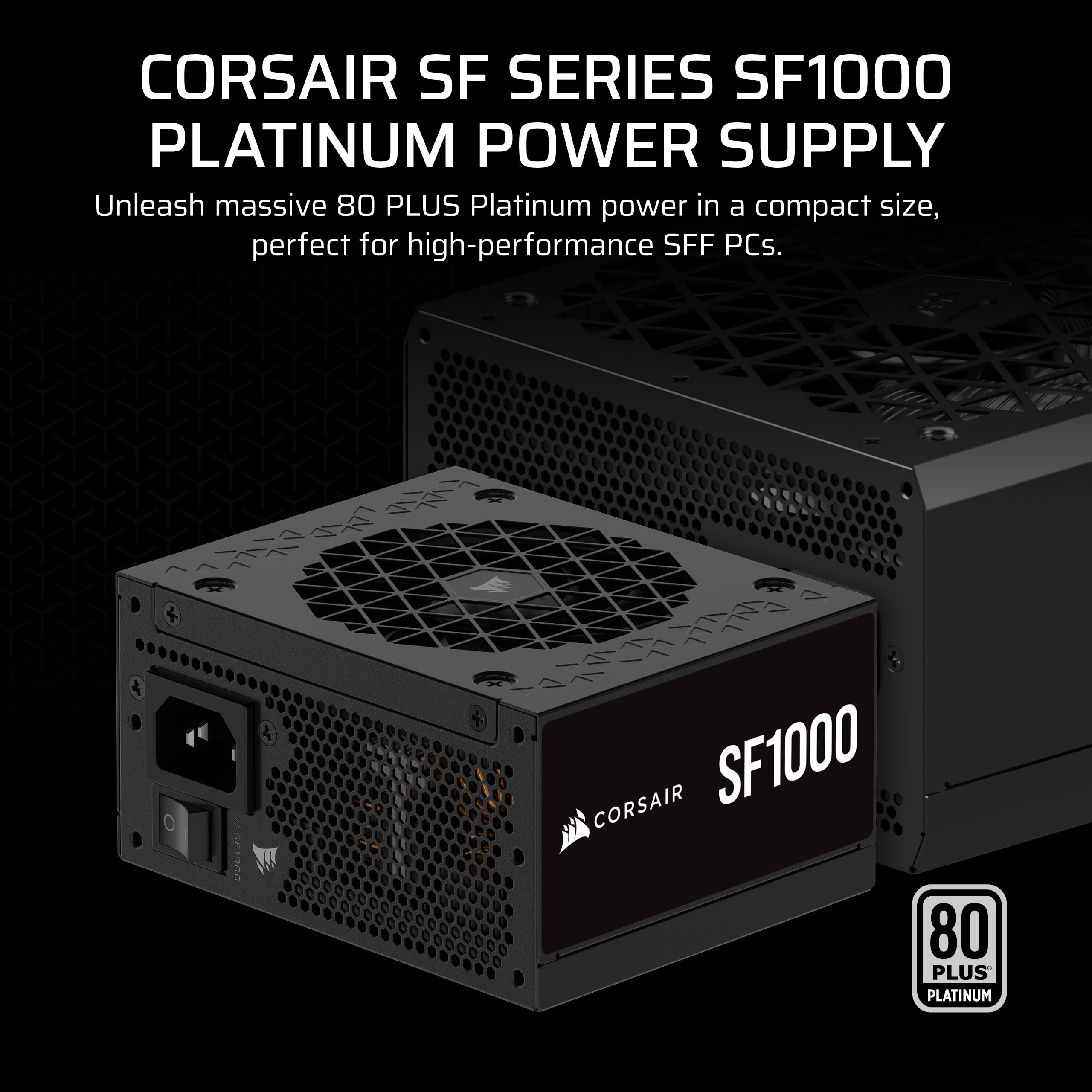Foto 3 pulgar | Fuente De Alimentación Corsair Sf1000 (2024) 80 Plus Platinum - Venta Internacional.