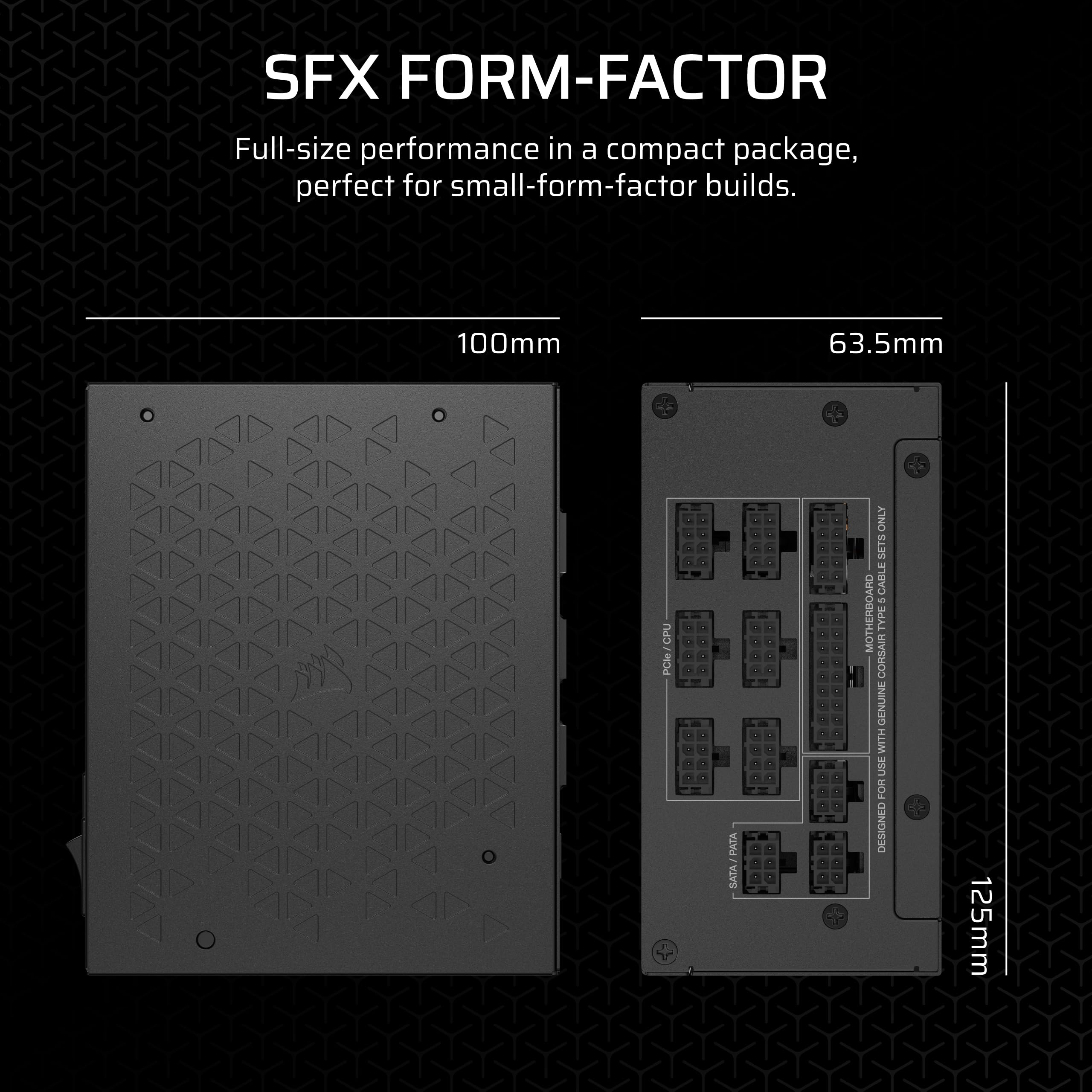 Foto 4 | Fuente De Alimentación Corsair Sf1000 (2024) 80 Plus Platinum - Venta Internacional.
