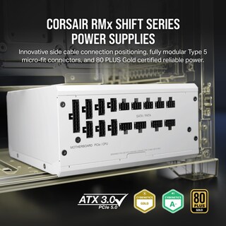 Foto 2 | Fuente De Alimentación Corsair Rm1200x Shift Totalmente Modular Atx 80 Plus Gold - Venta Internacional.