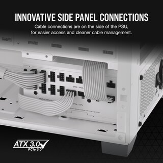 Foto 3 | Fuente De Alimentación Corsair Rm1200x Shift Totalmente Modular Atx 80 Plus Gold - Venta Internacional.