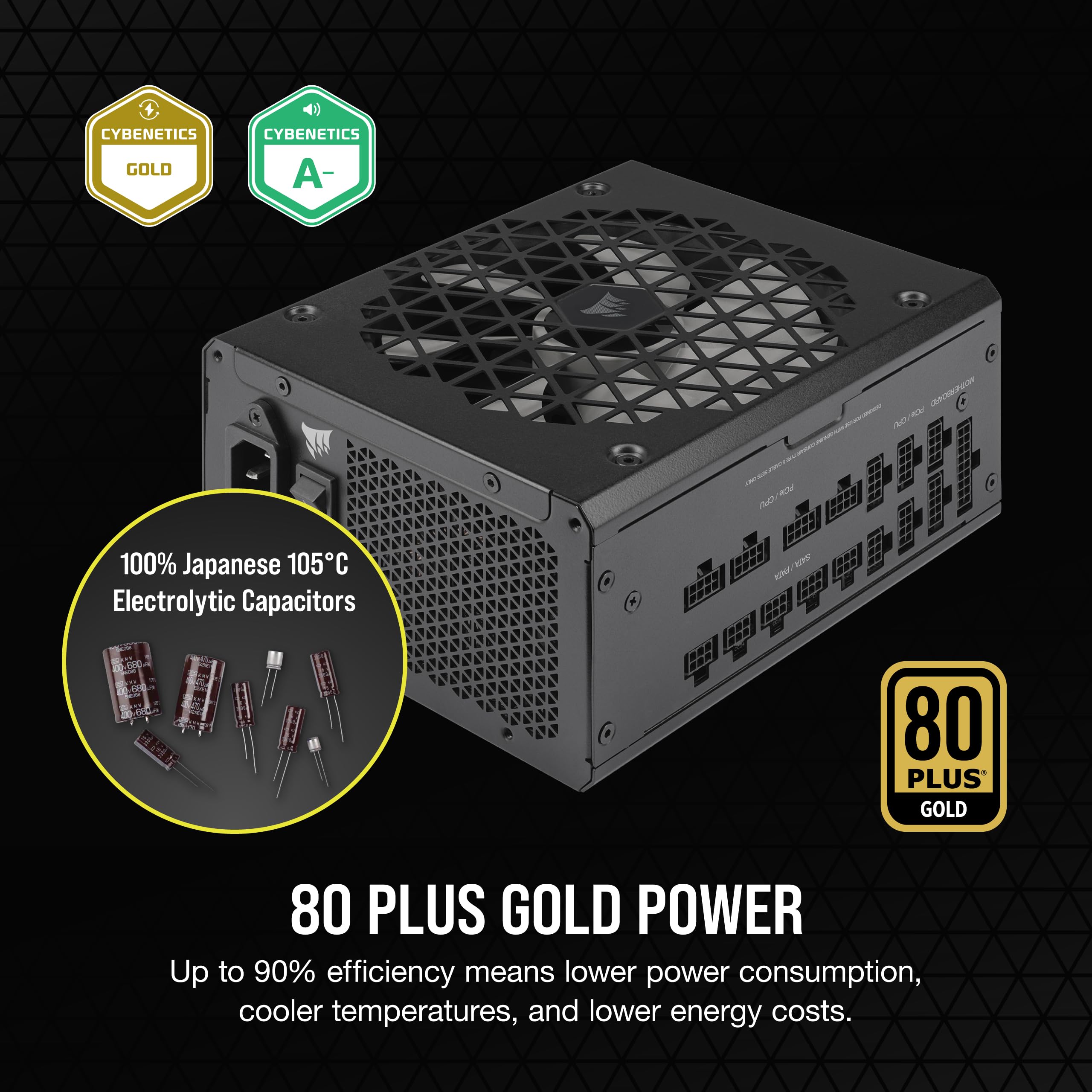 Foto 4 | Fuente De Alimentación Corsair Rm1200x Shift Atx Totalmente Modular - Venta Internacional.