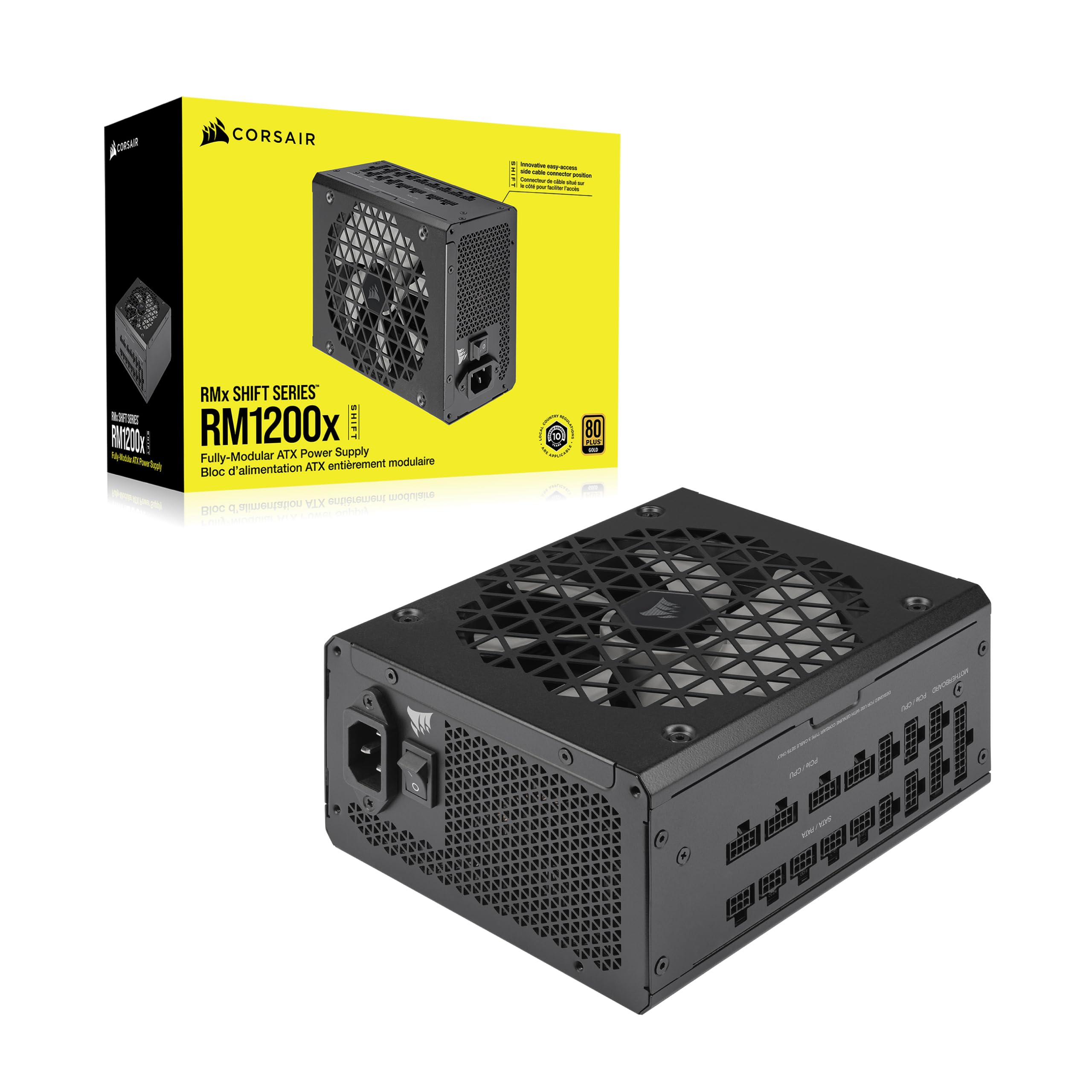 Foto 8 pulgar | Fuente De Alimentación Corsair Rm1200x Shift Atx Totalmente Modular - Venta Internacional.